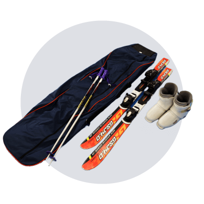 子供用(キッズ・ジュニア）シーズンレンタルスキーエコノミープラン