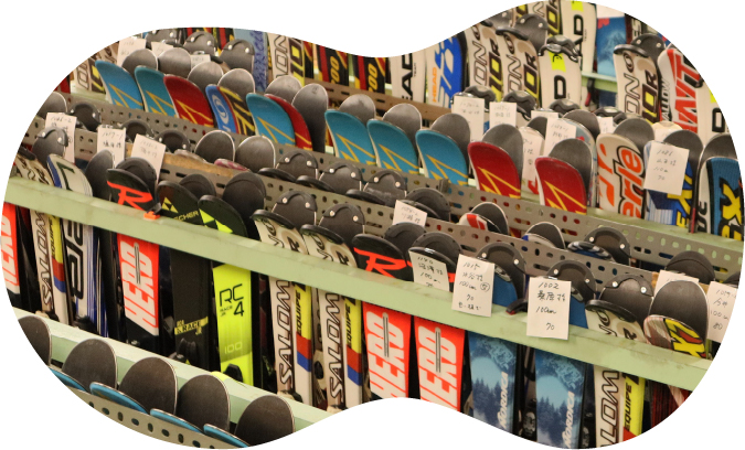 子供用(キッズ・ジュニア）シーズンレンタルスキーは保管場所に困らないのがメリット